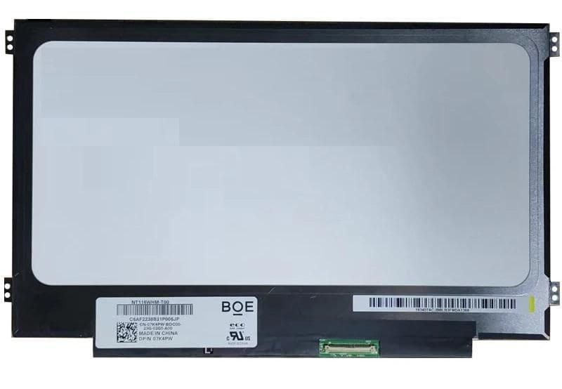 CoreParts MSC116H40-210M 11.6" HD LCD Laptop Screen, 1366 x 768, 40-pin eDP, Side Brackets - Matte