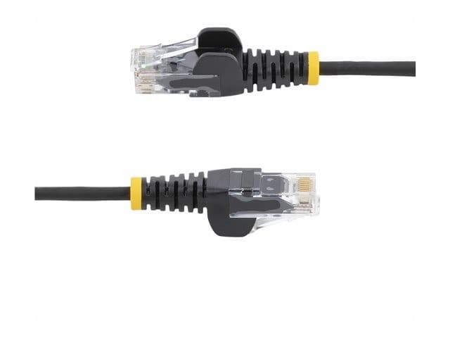 StarTech Slim LSZH CAT6 Snagless Patch Cable 1m - Black (N6PAT100CMBKS) - Image 4