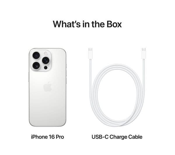 Apple iPhone 16 Pro 256GB - White Titanium - Image 10