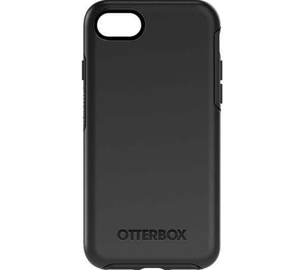 OtterBox Symmetry Series Case for iPhone SE (3rd/2nd Gen), iPhone 8 & iPhone 7 - Black - Image 1