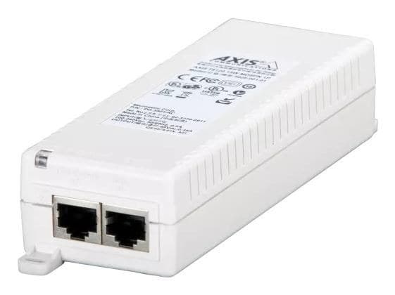 Axis T8120 Midspan 15 W 1-Port PoE Injector, 10-Pack - Image 1
