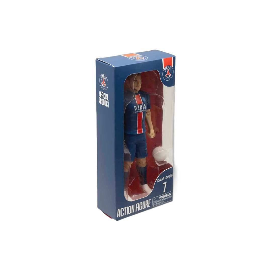 Banbo Toys Kvaratskhelia PSG Fully Articulated Action Figure - 20cm - Image 5