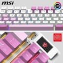 MSI Forge GK600 TKL Wireless RGB Mechanical Gaming Keyboard - Violet thumbnail 6