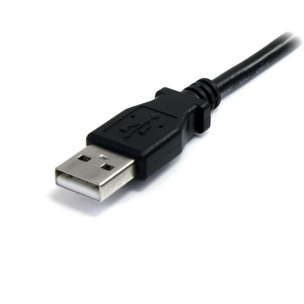 StarTech.com USB 2.0 Extension Cable A to A - M/F 0.9m (3ft) - Black - Image 2