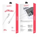 Ven-Dens Silicone Heat-Resistant Fast Charging Cable - USB-C to Lightning thumbnail 2