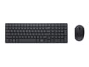 Dell Pro KM555 Silent Compact Wireless Keyboard and Mouse Set - Black - QWERTY US International thumbnail 1
