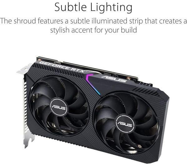 ASUS Dual GeForce RTX 3050 V2 OC Edition 8 GB GDDR6 Graphics Card - Image 5