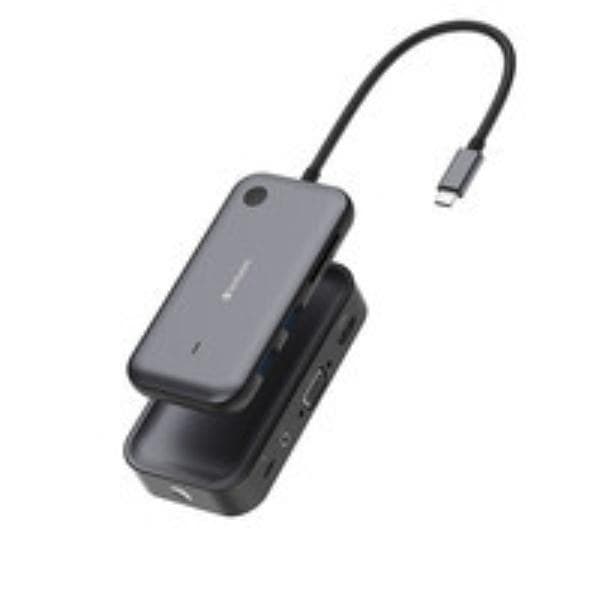Verbatim Share My Screen 1080p USB-C Wireless Display Adapter with USB Hub and Card Reader – WDA-01 - Image 1