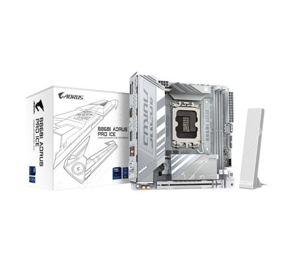 GIGABYTE Aorus Pro Ice B860I LGA1851 Motherboard - Image 3