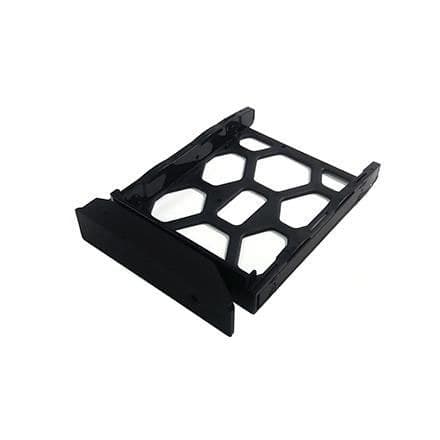 Synology Disk Tray Type D8 - 2.5/3.5-inch NAS Drive Tray with Lock for DS418 / DS418play / DS918+ - Black - Image 1
