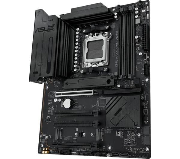 ASUS X870 MAX GAMING WIFI7 AMD AM5 DDR5 ATX Motherboard - Black - Image 3