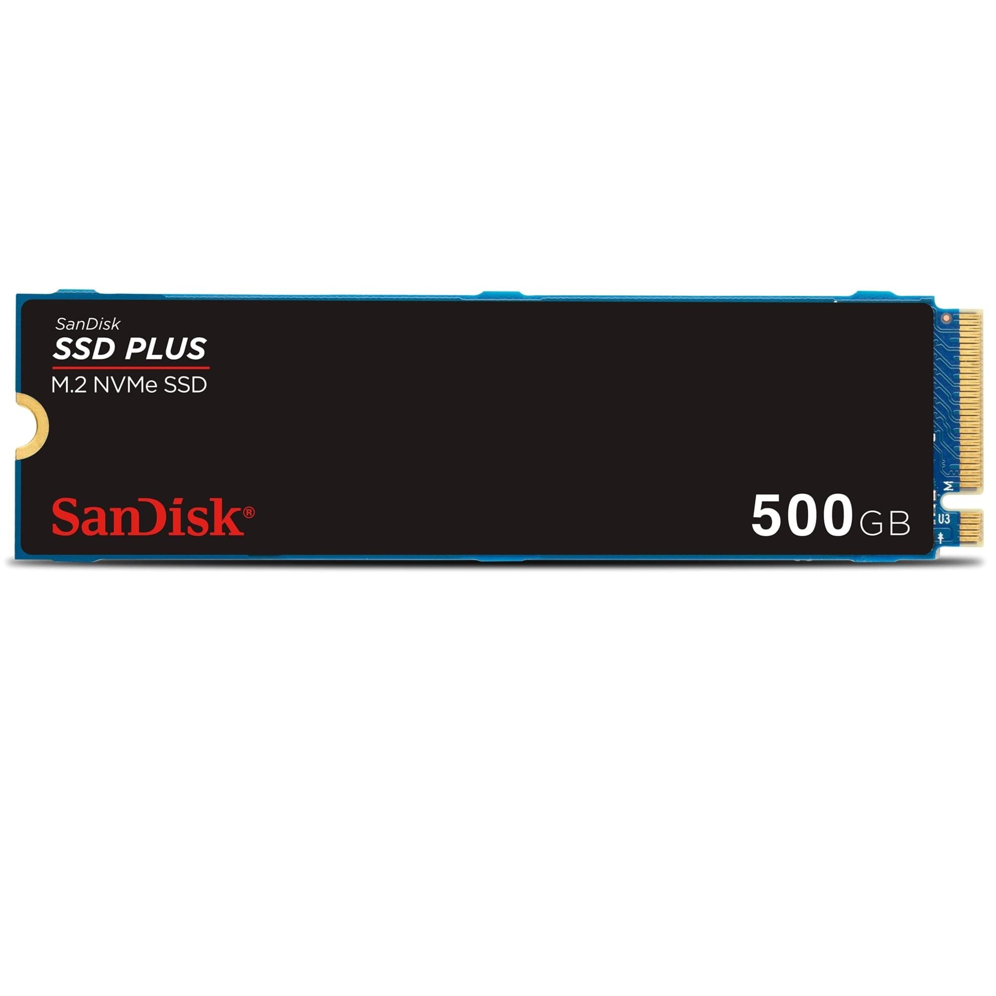 SanDisk SSD Plus 500GB M.2 2280 PCIe Gen 3 NVMe Internal SSD (SDSSDA3N-500G-G26)