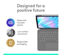 Logitech Combo Touch Keyboard Case for iPad Air (M2/M3/M4) Oxford Grey - 11-inch thumbnail 9