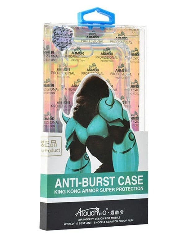 Atouchbo King Kong Clear Shockproof Armour Case for Samsung Galaxy S9