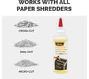 Fellowes Powershred Shredder Oil Bottle - 120ml thumbnail 5