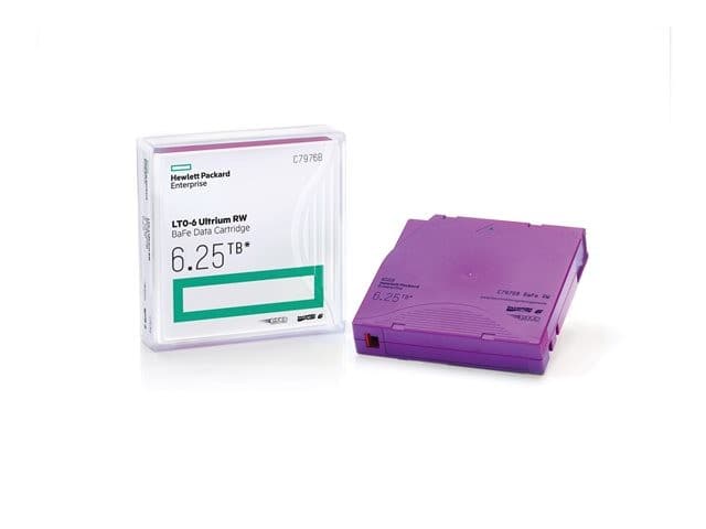 HP Ultrium 6 LTO Data Cartridge Purple - Image 1