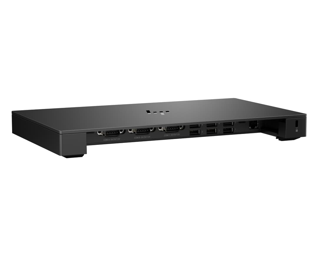 HP Engage One Retail Advanced I/O Connectivity Base (5LT84AA) - Black - Image 1