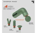 SHARPER IMAGE Power Percussion Move Edge Portable Lite Massage Gun - Green thumbnail 3