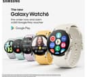 Samsung Galaxy Watch6 44mm Bluetooth Smartwatch - Silver thumbnail 2