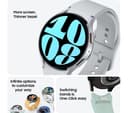Samsung Galaxy Watch6 44mm Bluetooth Smartwatch - Silver thumbnail 5