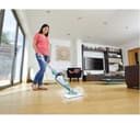 BLACK + DECKER BHSM1610DSM-GB 1600W 2-in-1 Steam Mop with SteaMitt & 15 Accessories - White & Blue thumbnail 2