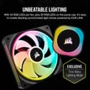 Corsair iCUE LINK H150i RGB 360mm AIO Liquid CPU Cooler - Black thumbnail 6
