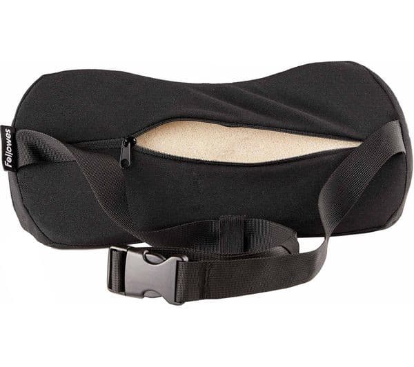 Fellowes Breyta Lumbar Back Support Cushion - Black (100119853) - Image 6