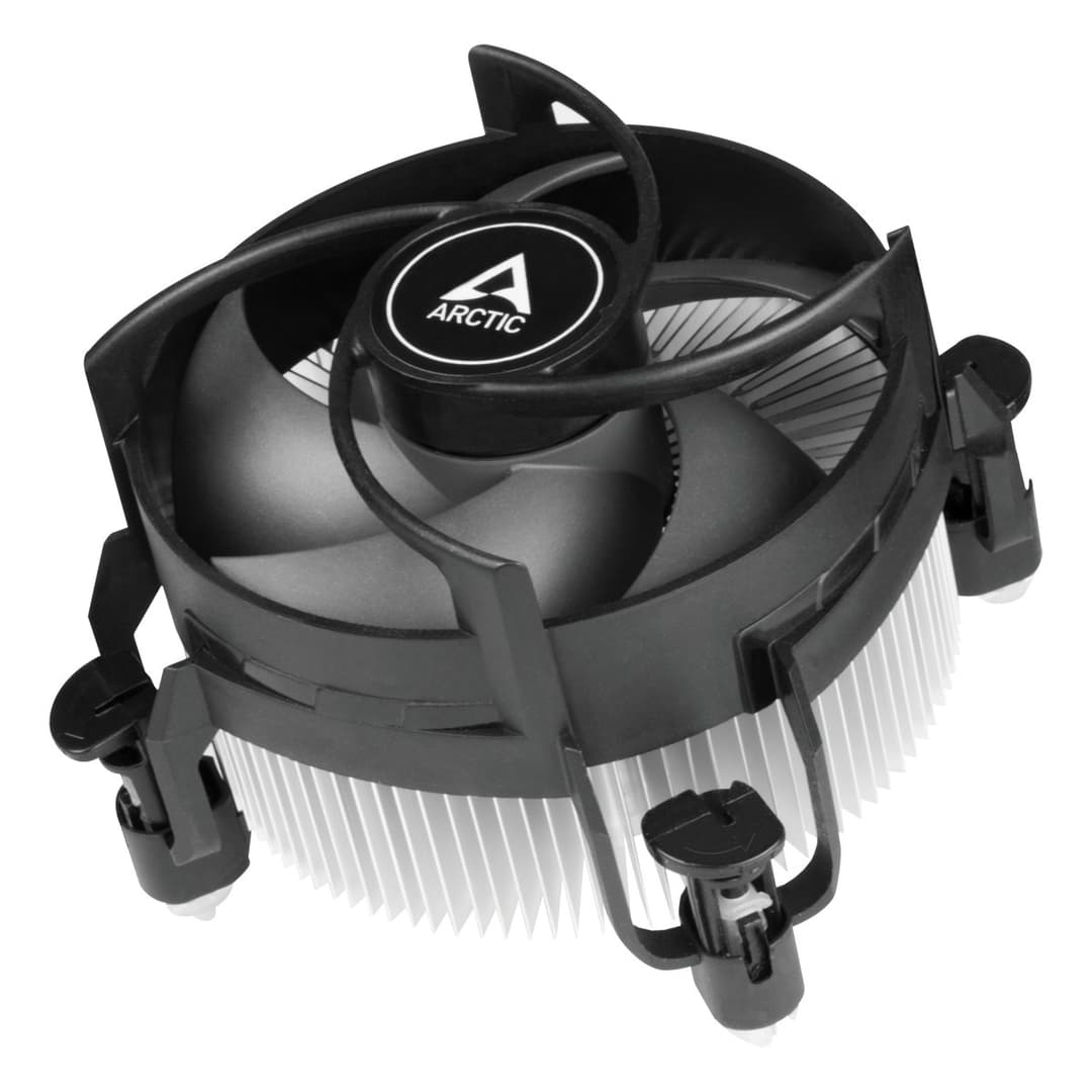 ARCTIC Alpine 17 CO Compact Intel CPU Air Cooler for Continuous Operation - 92mm Fan, Black/Silver - Image 1