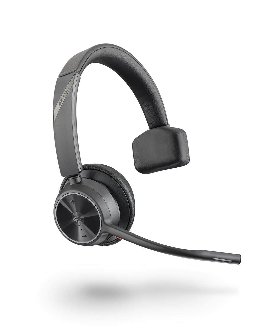 Poly Voyager 4310 UC Mono Bluetooth Headset - USB-A, Microsoft Teams, Black - Image 1