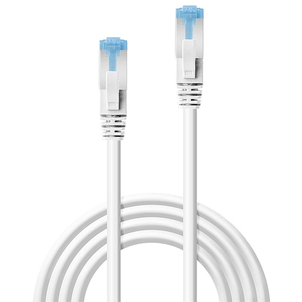 Lindy 47192 1m Cat6a S/FTP Snagless Network Cable - White - Image 3