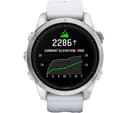 Garmin epix Pro (Gen 2) 42mm Standard Edition GPS Smartwatch - Silver & Whitestone thumbnail 2