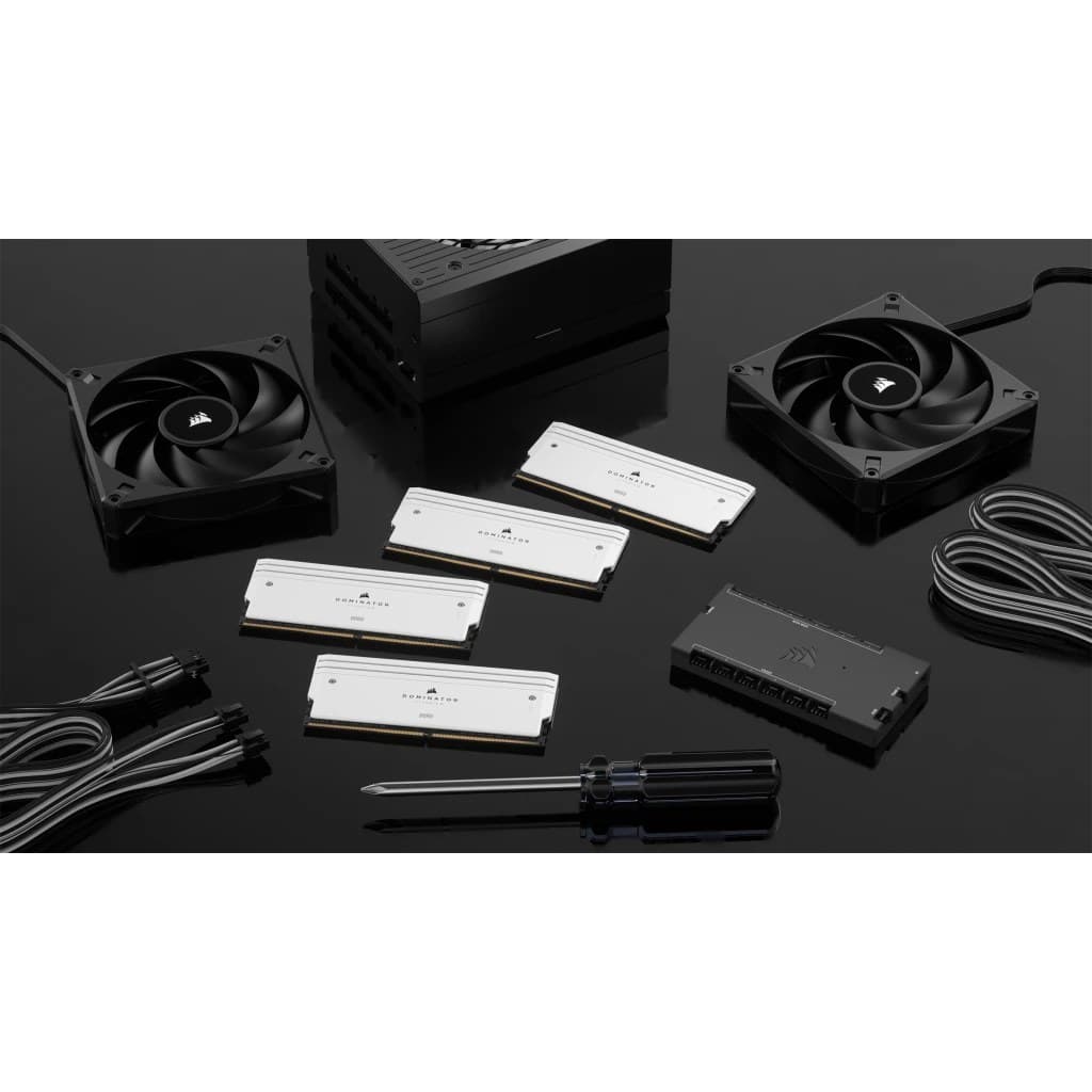 Corsair Dominator Titanium RGB DDR5 48GB (2x24GB) 7200MHz CL36 - White - Image 3