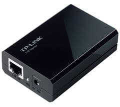 TP-Link TL-POE150S Gigabit 802.3af PoE Injector 15.4W - Black