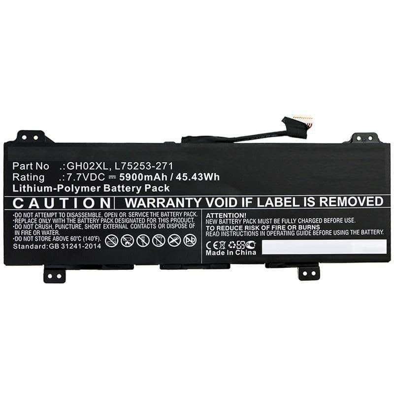 CoreParts MBXHP-BA0249 Replacement Battery for HP Chromebook 11 G8 EE, 7.7V 5900mAh Li-Pol, 45.43Wh, Black
