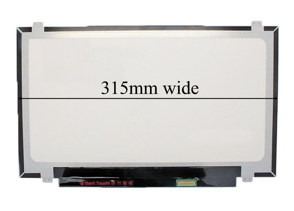 CoreParts MSC140F30-213M 14.0" FHD Matte IPS LCD Laptop Screen, 1920 x 1080, 30-pin, Top and Bottom Brackets - Image 1