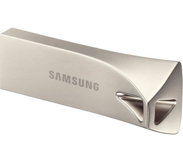 Samsung BAR Plus 512GB USB 3.2 Flash Drive - Champagne Silver - Image 2