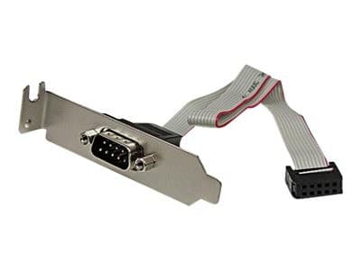 StarTech 9 Pin Serial to 10 Pin Motherboard Header Grey - Image 1