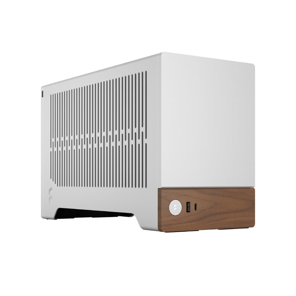 Fractal Design Terra Mini-ITX SFF PC Gaming Case - Silver - Image 1