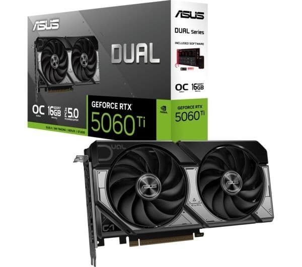 ASUS GeForce RTX 5060 Ti Dual OC Graphics Card 16GB - Image 4