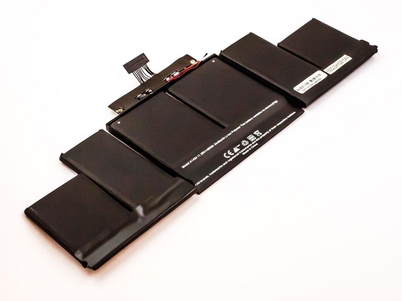 CoreParts MBXAP-BA0012 Replacement Laptop Battery for Apple MacBook Pro 15" A1398 (Late 2013, Mid 2014), 11.26V 8.4Ah Li-Pol