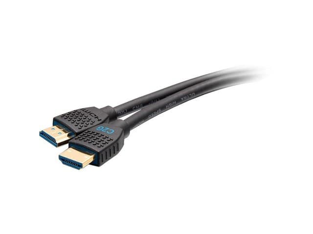C2G Performance Series Ultra High Speed HDMI 2.1 Cable with Ethernet 8K 60Hz 1.8m - Black - Image 3