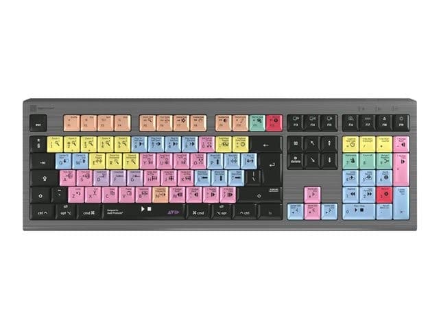 Logic Keyboards Avid Pro Tools Astra 2 Keyboard Black