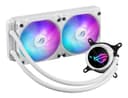 ASUS ROG Strix LC III 240 ARGB Intel/AMD AIO Liquid CPU Cooler - White thumbnail 3
