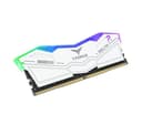 TEAMGROUP T-FORCE DELTA RGB 32GB (2 x 16GB) DDR5-6000 CL30 Desktop Memory Kit - White thumbnail 5