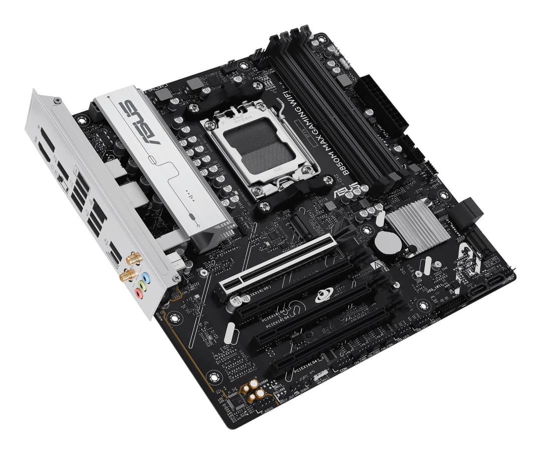 ASUS B850M MAX GAMING WIFI AMD B850 DDR5 Socket AM5 Micro-ATX Motherboard - Image 5
