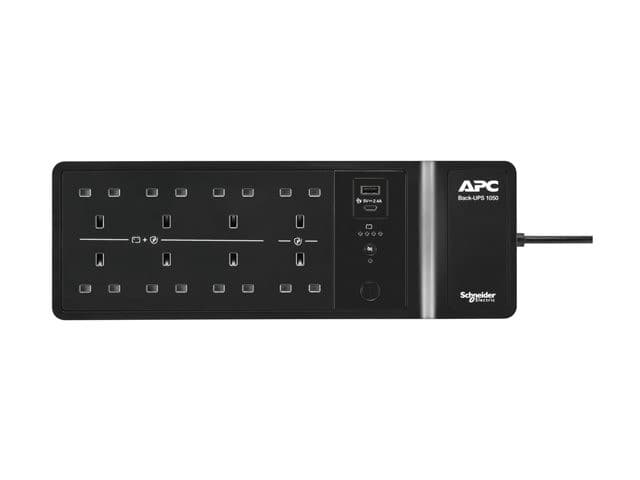 APC Back-UPS BE1050G2-UK 1050VA/600W UPS with 8 UK Outlets - Black - Image 3