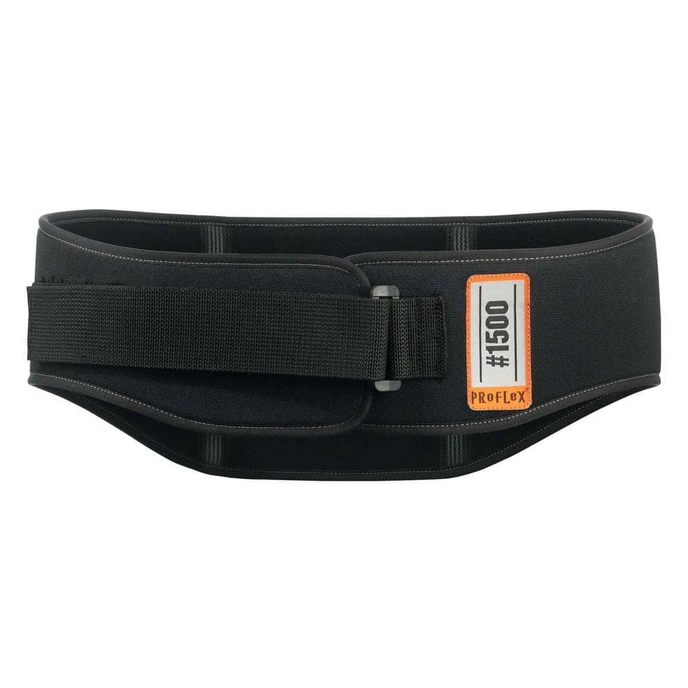 Ergodyne ProFlex 1500 Weight Lifters Style Back Support Brace Black - Medium - Image 2