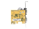 StarTech.com 2-Port PCI Express Serial Card, Dual Port PCIe to RS232 (DB9) Serial Interface Card, 16C1050 UART, Standard or Low Profile Brackets, COM Retention, For Windows & Linux - PCIe to Dual DB9 Card (21050-PC-SERIAL-CARD) - serial adapter - PCIe 2.0 thumbnail 5