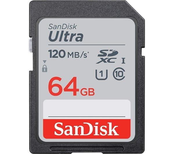SanDisk Ultra SDXC UHS-I U1 Class 10 Memory Card 64GB - Image 1