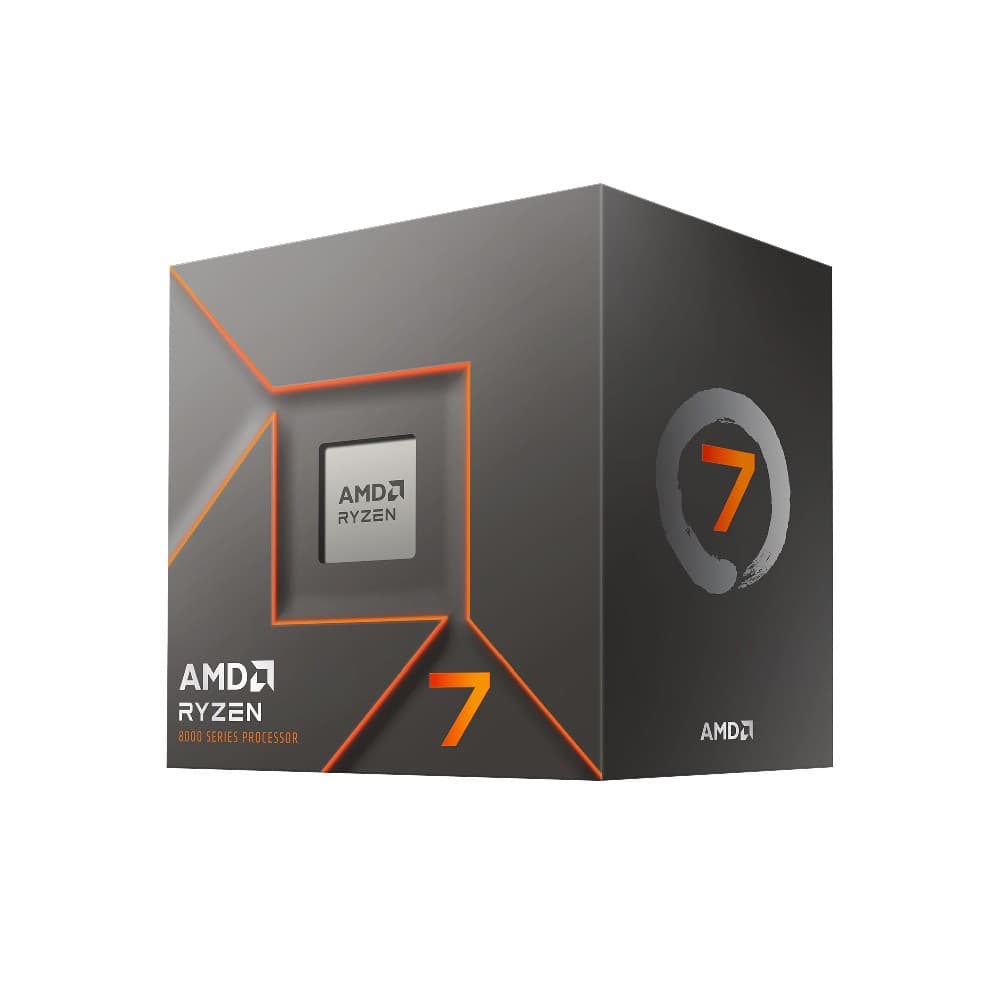 AMD Ryzen 7 8700F Zen 4 AM5 8-Core 16-Thread Processor 4.1 GHz Base / 5.0 GHz Boost